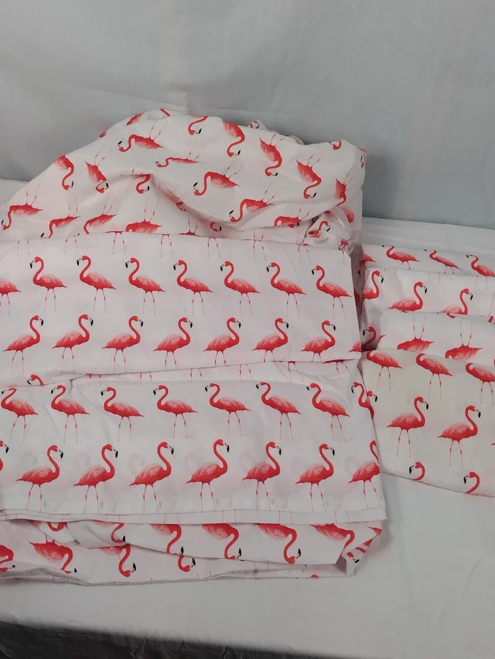 Bysure Flamingo Queen Size Bed Sheet Set Tropical Florida